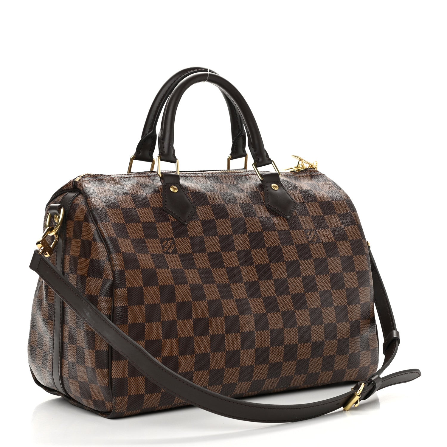 Louis Vuitton Damier Ebene Speedy Bandouliere 30 3 of 11