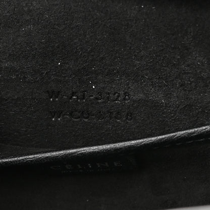 Celine Drummed Calfskin Nano Luggage Black 7 of 11