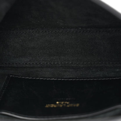 Saint Laurent Smooth Calfskin Le 5 A 7 Mini Hobo Black 5 of 10
