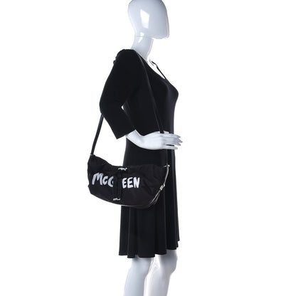 Alexander McQueen Nylon Mini Bundle Black White 2 of 8