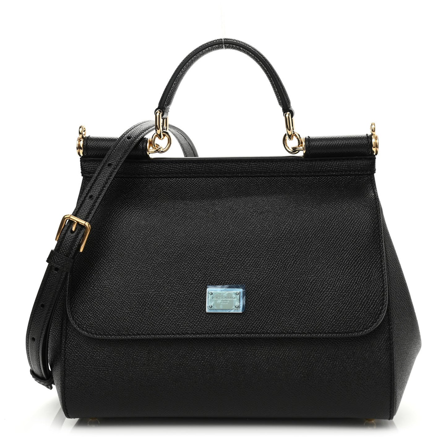 Dauphine Medium Miss Sicily Satchel Black