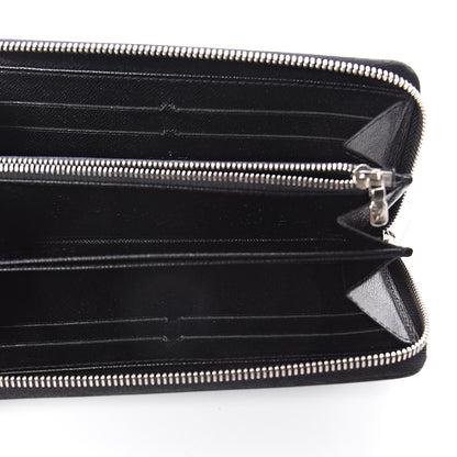 Louis Vuitton Epi Zippy Wallet Black 4 of 5