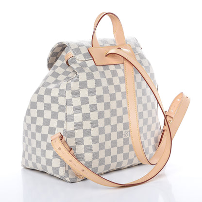 Louis Vuitton Damier Azur Sperone Backpack 3 of 8