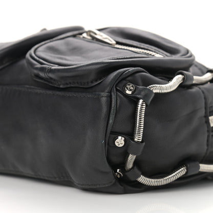 Alexander Wang Washed Lambskin Brenda Chain Black 9 of 11