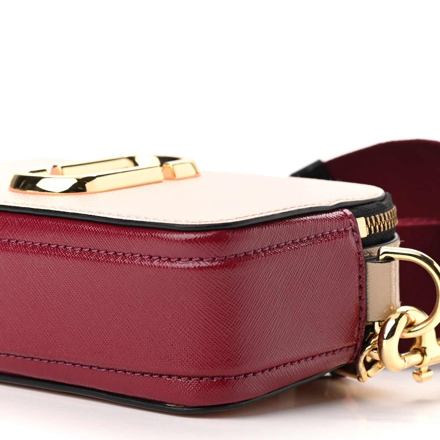 Saffiano Small Snapshot Camera Bag Rose Multicolor