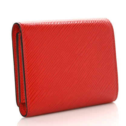 Louis Vuitton Epi Twist Compact Wallet Coquelicot 3 of 7