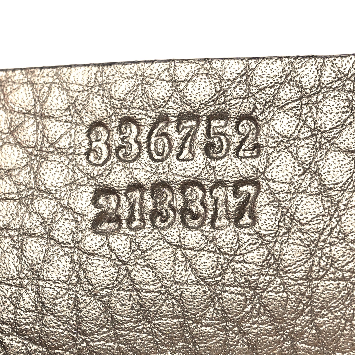 Gucci Metallic Pebbled Calfskin Medium Soho Flap Crossbody New Golden Beige 7 of 11