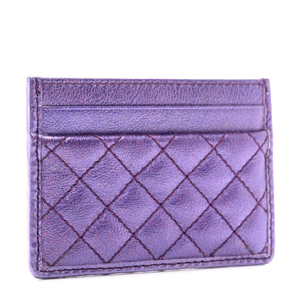 Gucci Laminated Nappa Trapuntata Zumi Card Holder Rosso Fuxia Bizantin 3 of 6