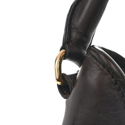 Burberry Haymarket Check Small Brooklyn Hobo Brown 15 of 20
