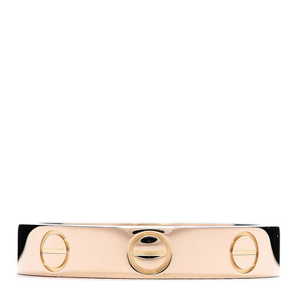 Cartier 18K Yellow Gold 3.5mm LOVE Wedding Band Ring 50 5.25 1 of 3