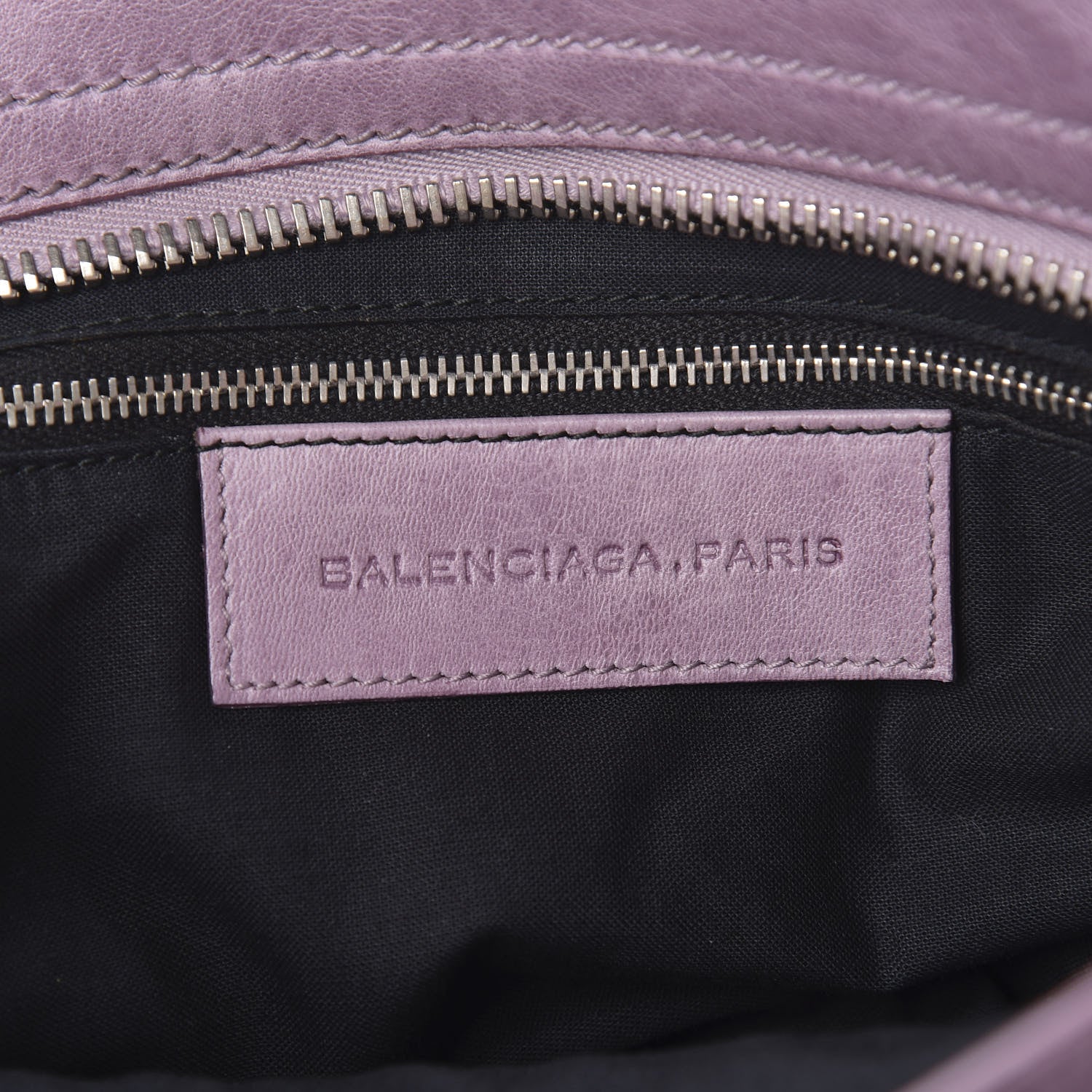 Balenciaga Agneau Giant Brogues Hardware City Lilac 6 of 13