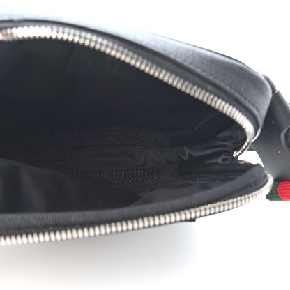 Gucci GG Supreme Monogram Web Belt Bag Black 5 of 12