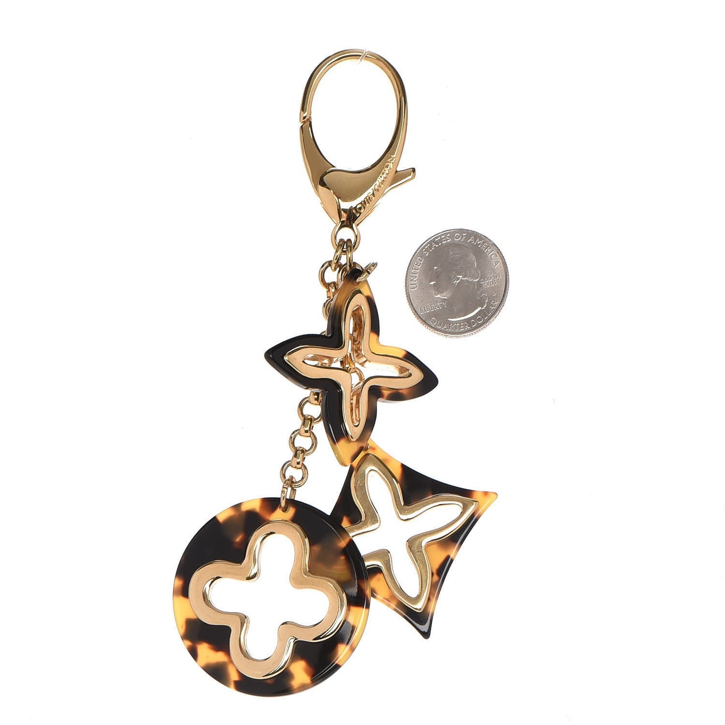 Insolence Bag Charm Ecaille
