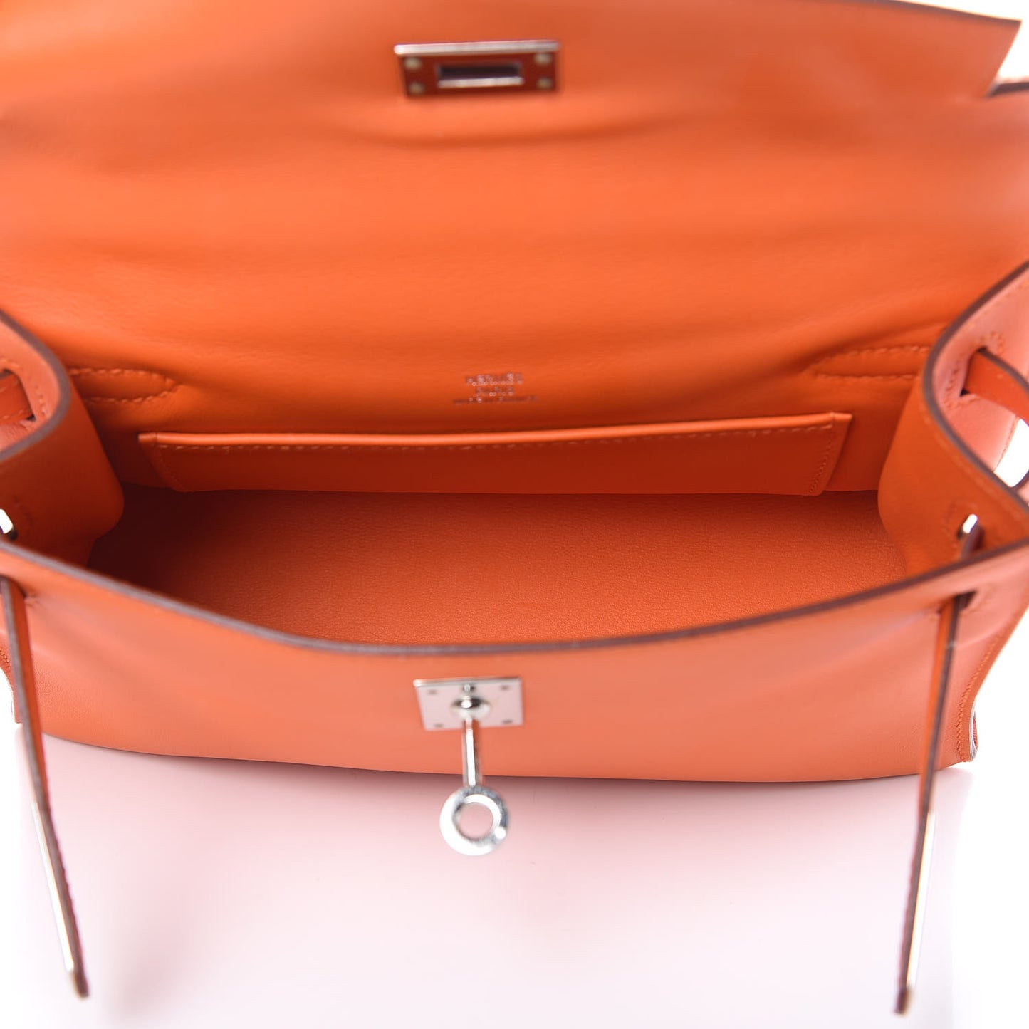 Swift Kelly Pochette Clutch Orange