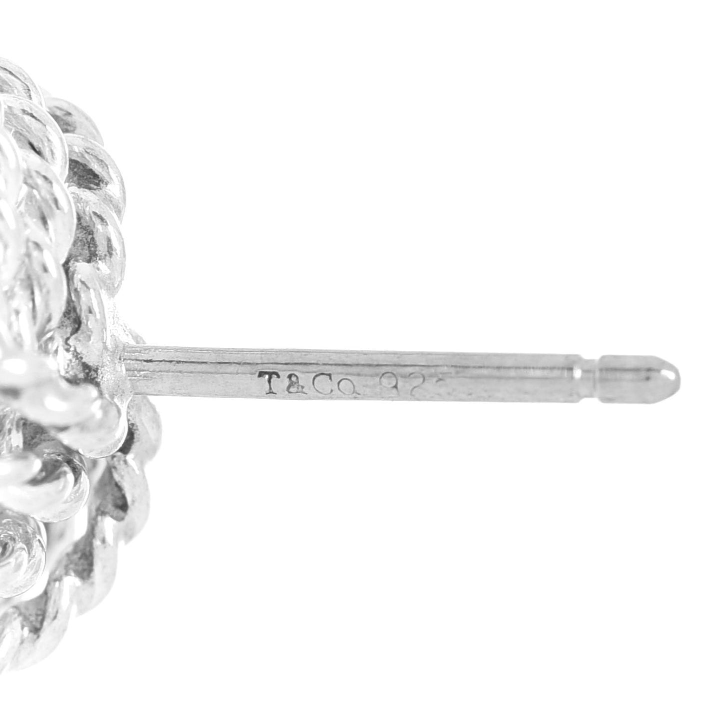 Sterling Silver Twist Knot Earrings