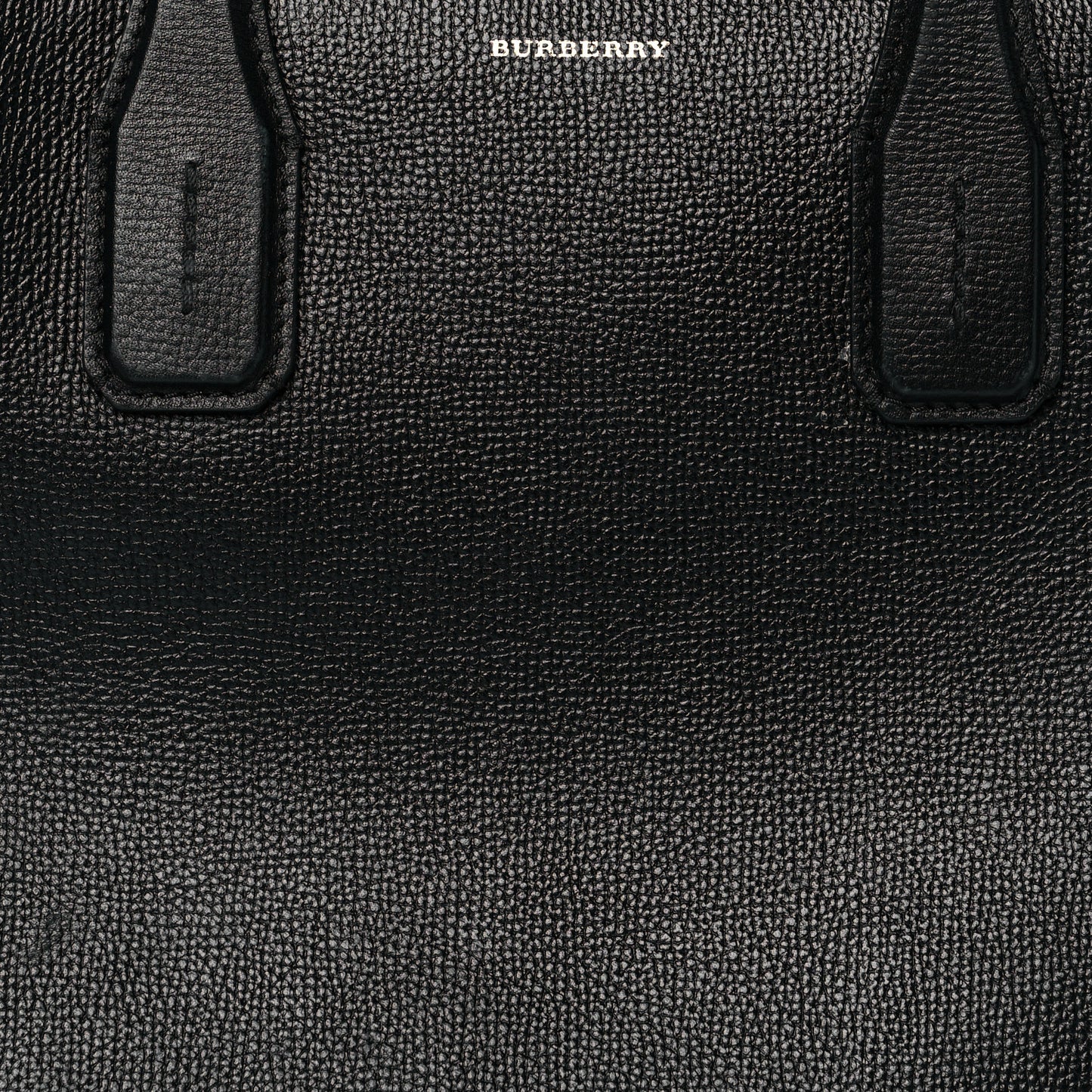 Derby Calfskin House Check Medium Banner Tote Black