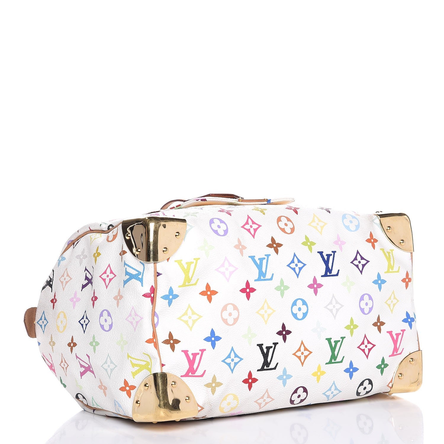 Louis Vuitton Monogram Multicolor Speedy 30 White 4 of 16