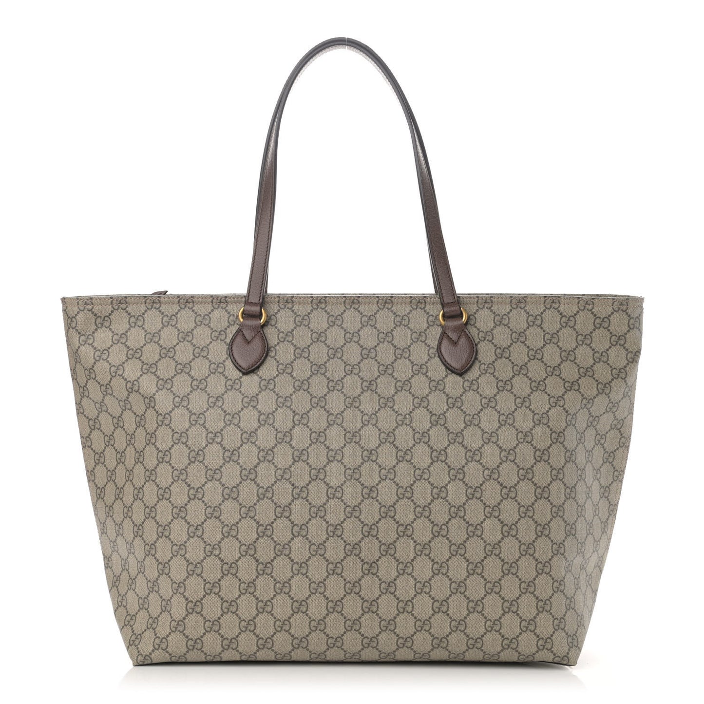 GG Supreme Monogram Medium Ophidia Shopping Tote Ebony