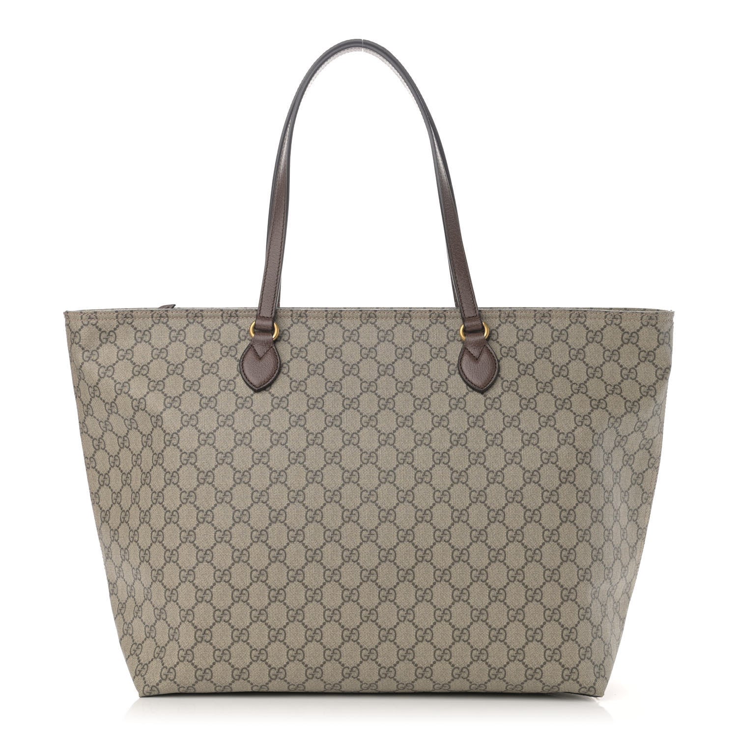 Gucci GG Supreme Monogram Medium Ophidia Shopping Tote Ebony 1 of 13