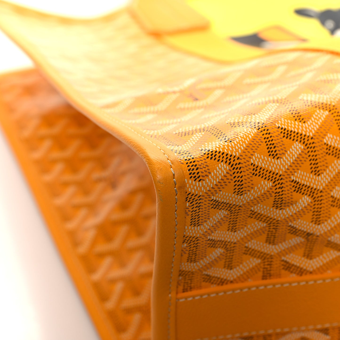 Goyardine Villette Tote Yellow