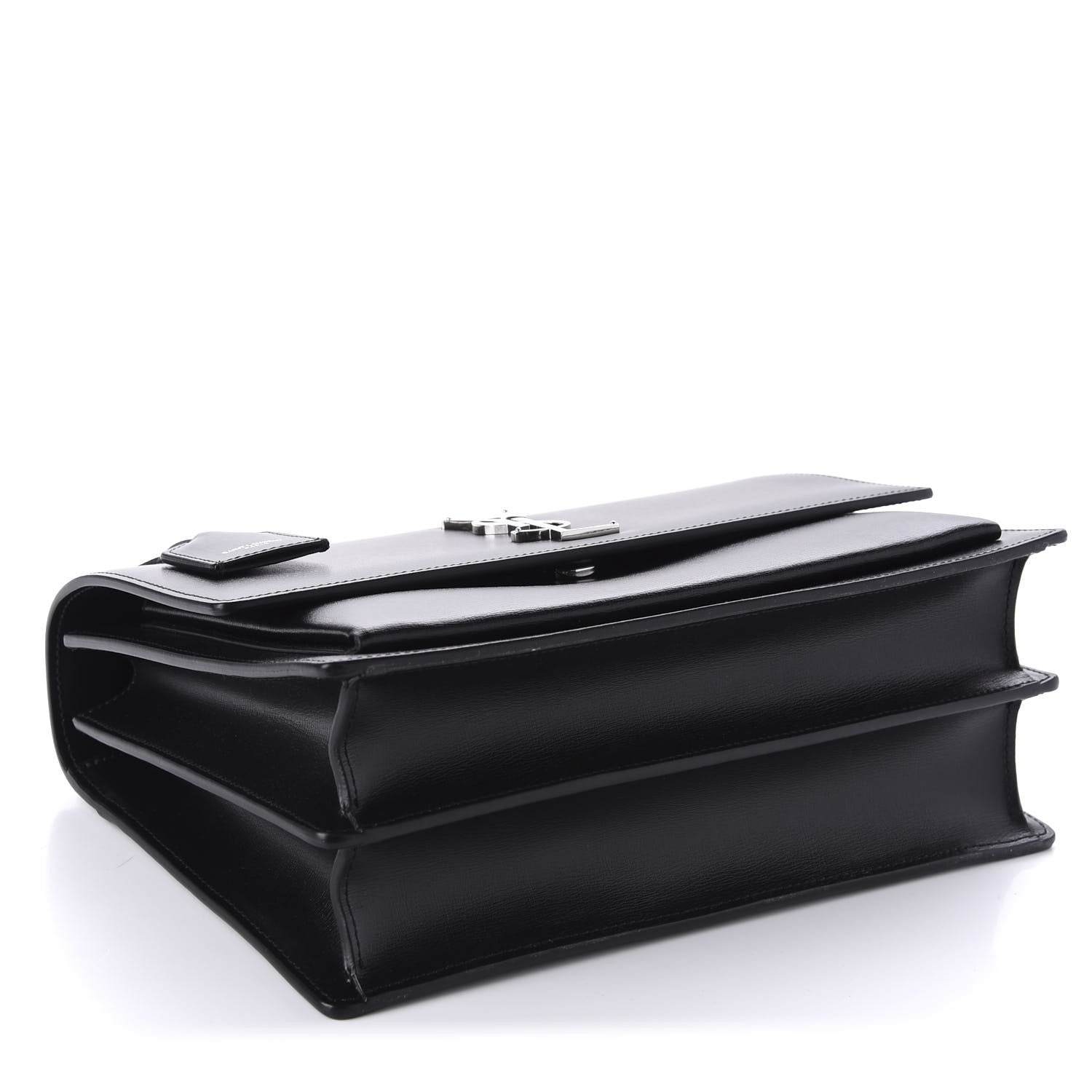 Saint Laurent Calfskin Medium Monogram Sunset Black 4 of 10