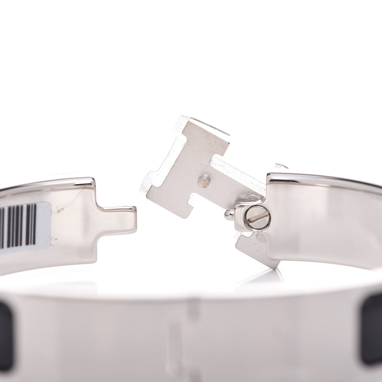 Hermes Enamel Narrow Clic Clac H Bracelet PM Black 5 of 6