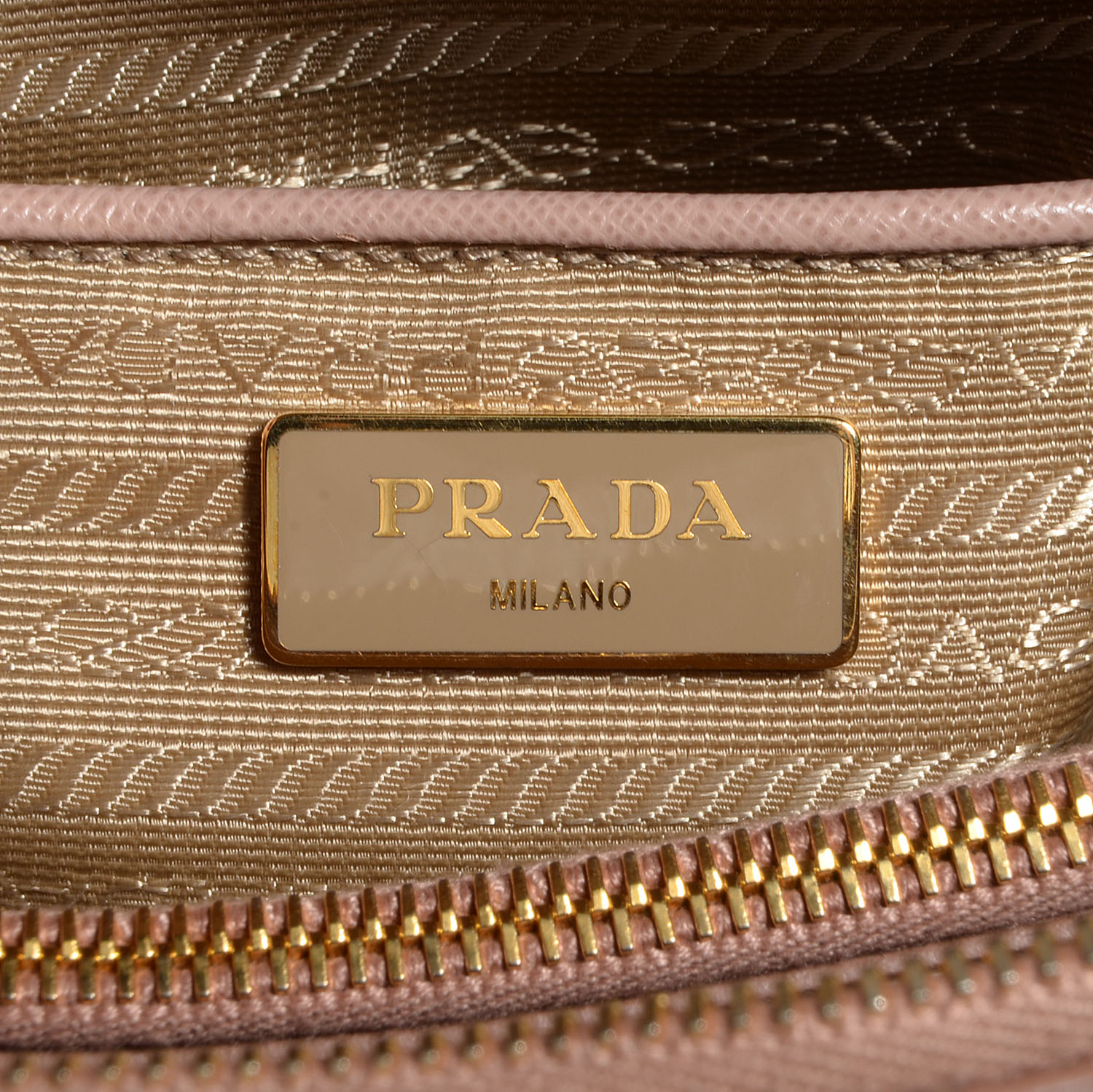 Prada Saffiano Lux Promenade Tote Cameo Cammeo 6 of 10