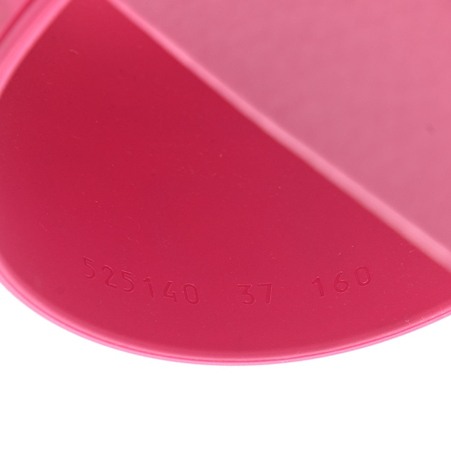Gucci Rubber Womens Logo Slide Sandals 37 Fuchsia 7 of 8