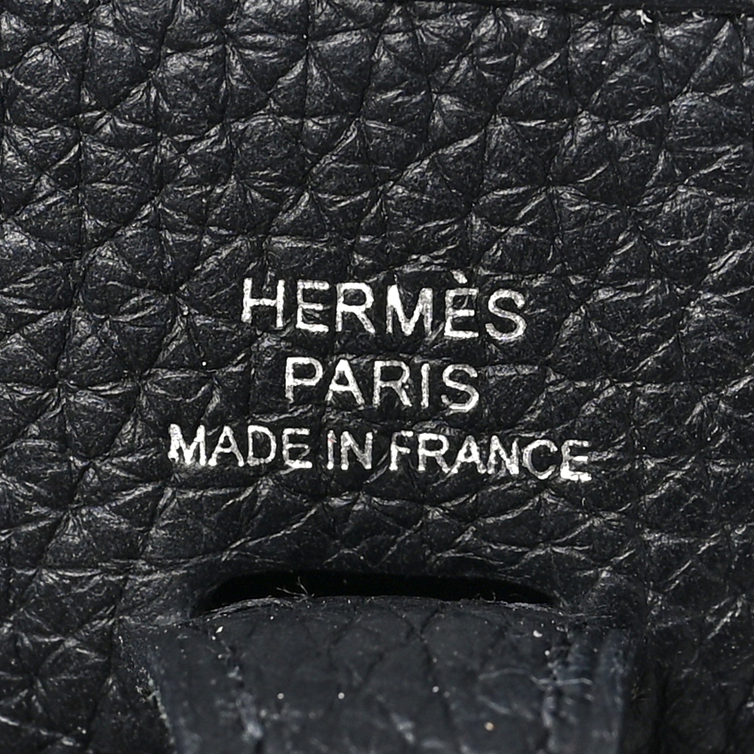 Hermes Taurillon Clemence Evelyne TPM Black 10 of 15