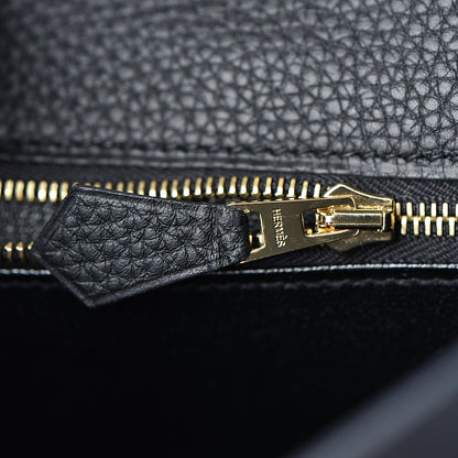 Hermes Togo Kelly Retourne 25 Black 31 of 40