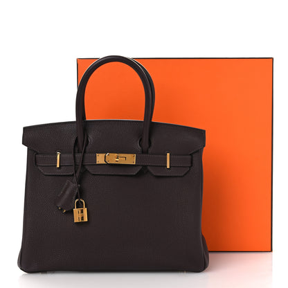 Hermes Togo Birkin 30 Chocolate 13 of 13