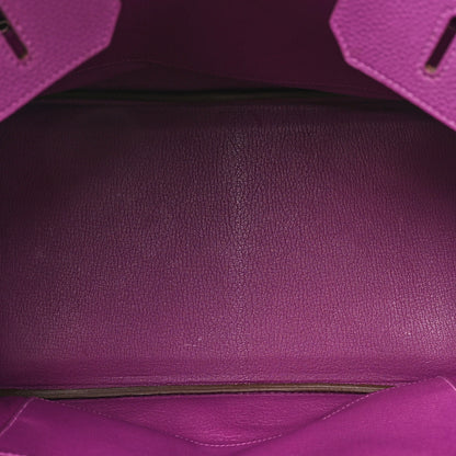 Hermes Togo Birkin 35 Anemone 5 of 13