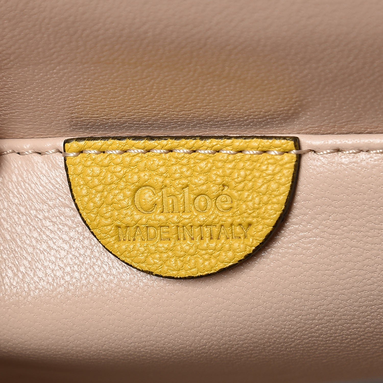 Chloe Goatskin Small Elsie Shoulder Bag Sunray 6 of 7