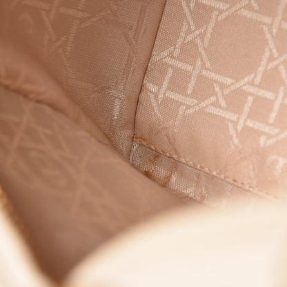 Christian Dior Lambskin Cannage Medium Lady Dior Light Beige 11 of 24
