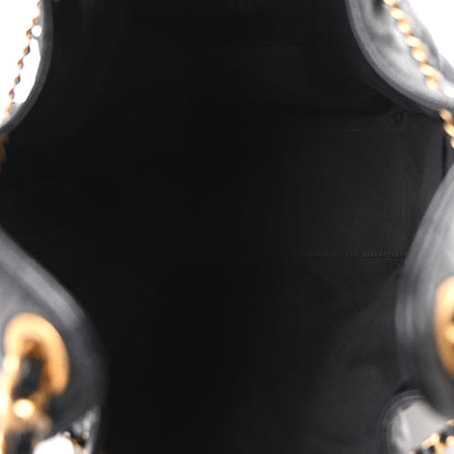 Chanel Caviar Quilted Medium Chanel 25 Handbag Black 6 of 11
