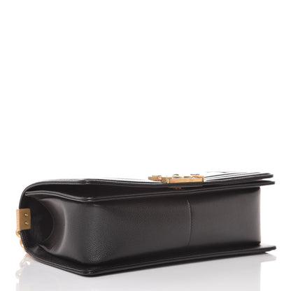 Chanel Caviar Quilted Medium Boy Flap Black 4 of 8
