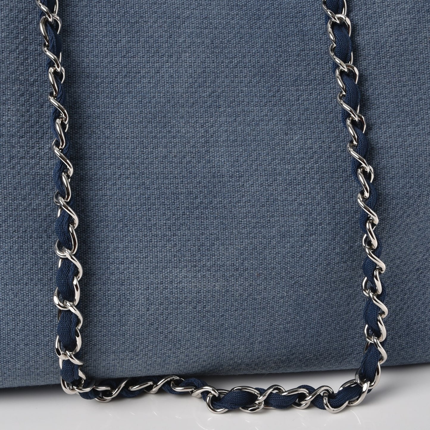 Canvas Large Deauville Tote Blue