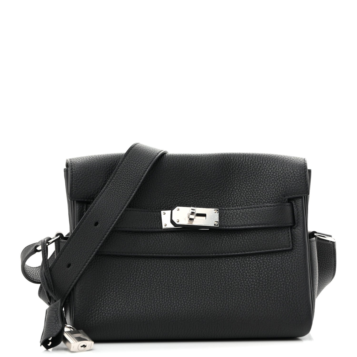 Hermes Togo Kelly Messenger PM Black 1 of 11