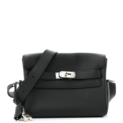 Hermes Togo Kelly Messenger PM Black 1 of 11