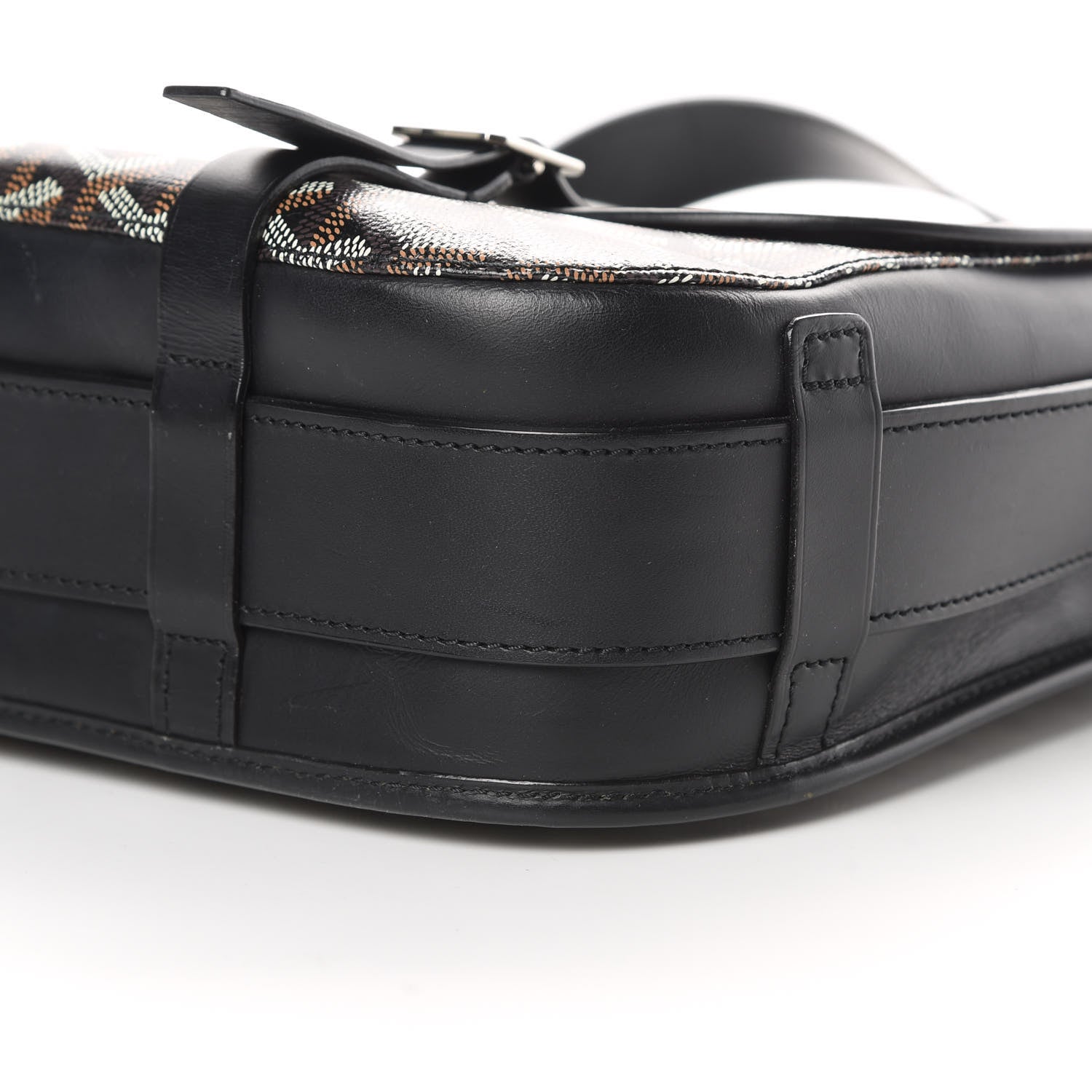 Goyard Goyardine Belvedere GM Messenger Bag Black 9 of 17