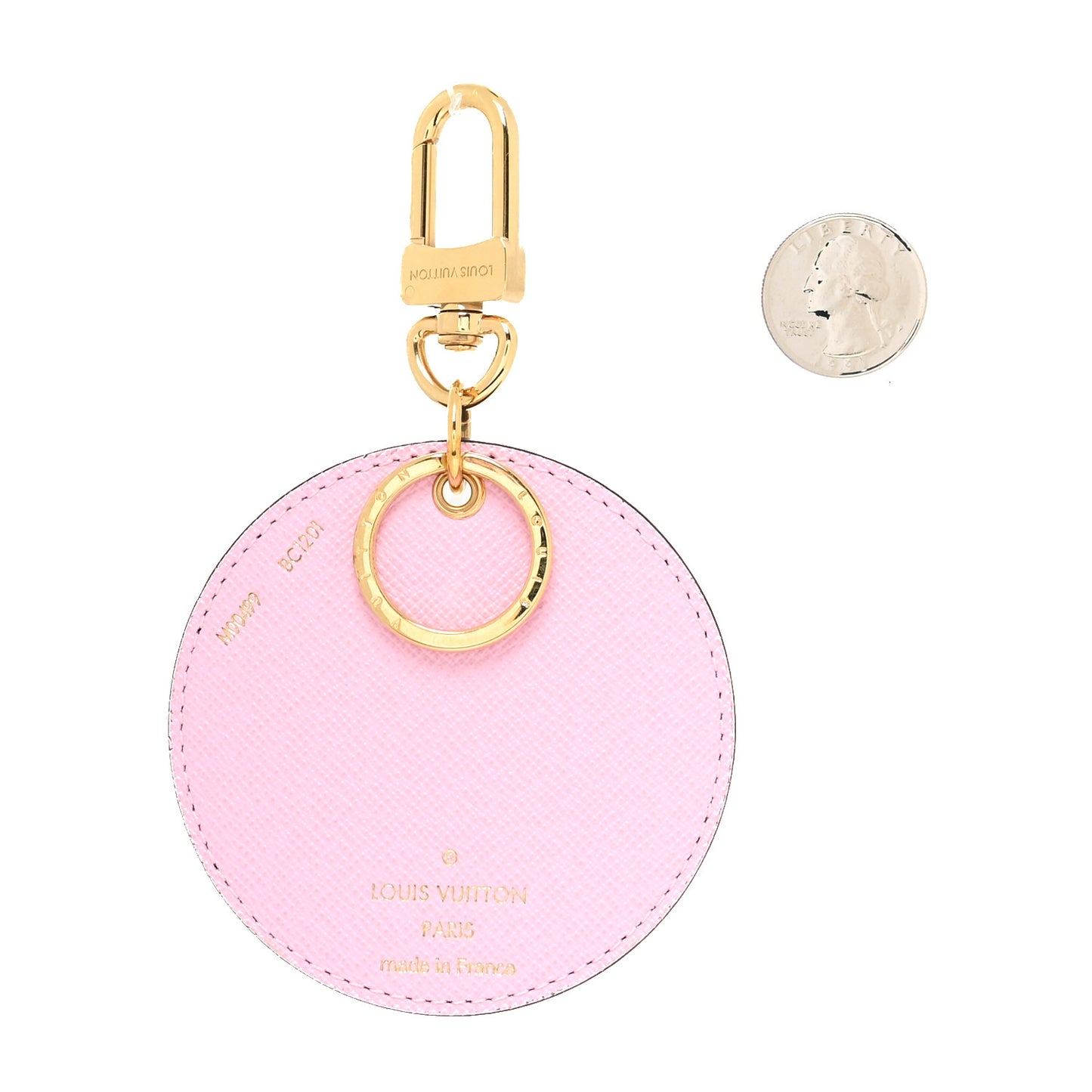 Monogram 2021 Christmas Animation Japanese Garden Bag Charm Key Ring Wisteria Pink