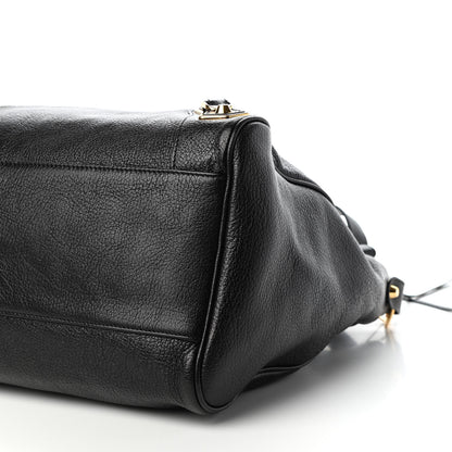 Balenciaga Chevre Gold Metallic Edge Hardware Velo Black 9 of 9