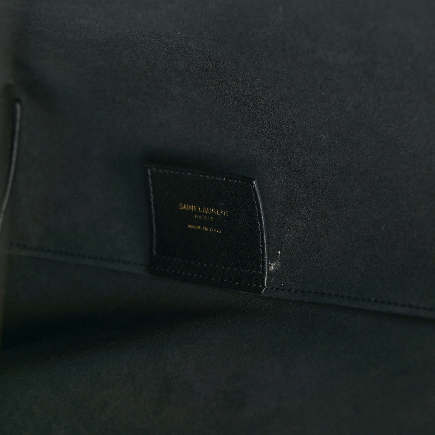 Saint Laurent Calfskin Large Shopping Tote Black 7 of 13