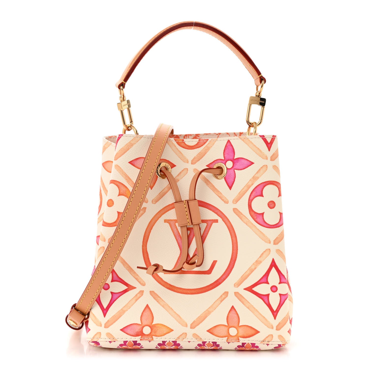 Louis Vuitton Monogram Neonoe BB Coral 1 of 9