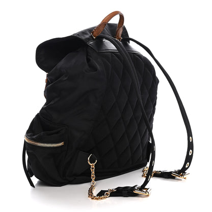 Burberry Nylon Large Rucksack Backpack Black 5 of 15