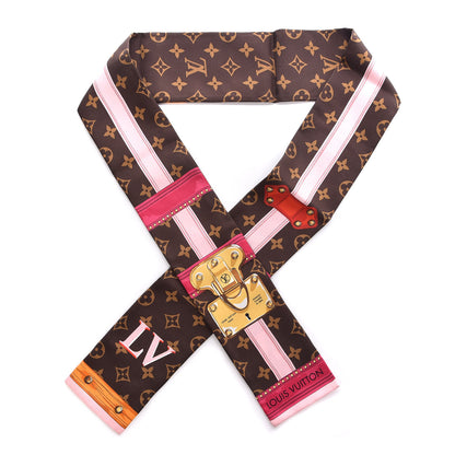 Louis Vuitton Silk Monogram Summer Trunks Bandeau Brown 1 of 7