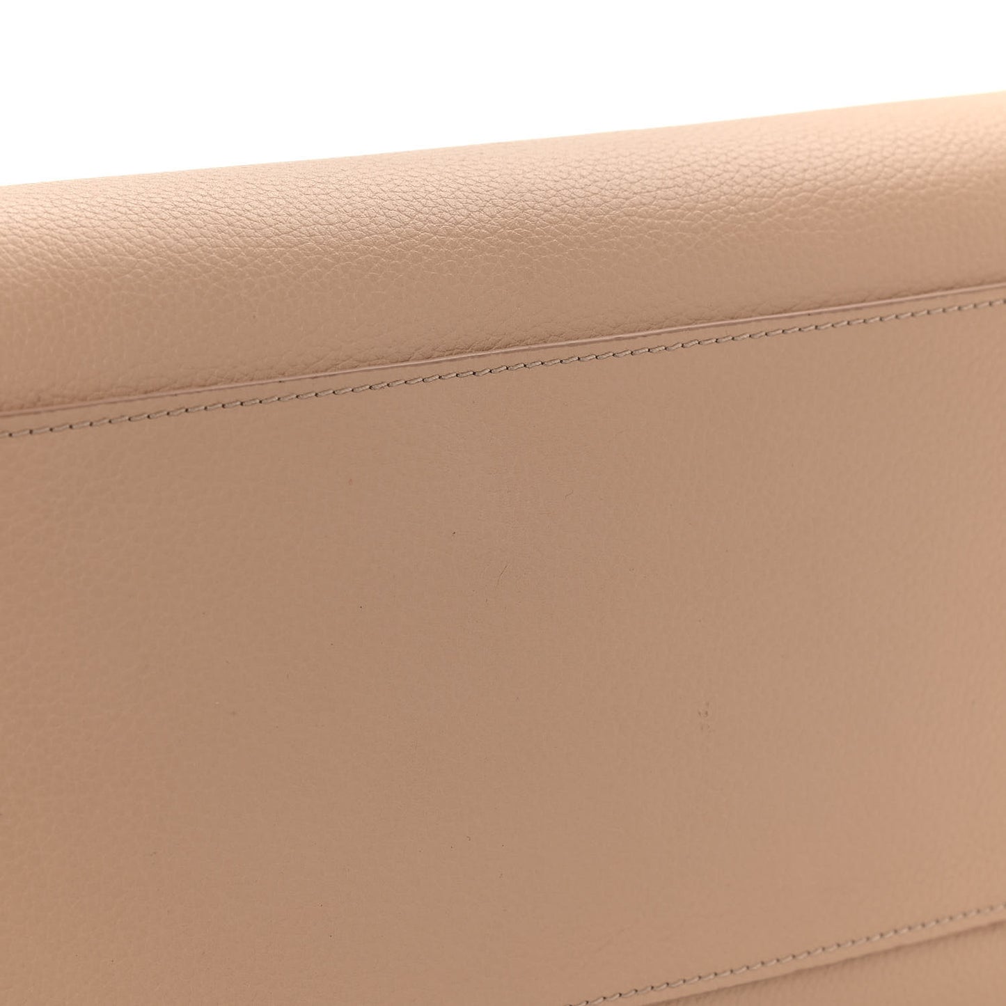 Grained Calfskin Medium Neo Executive Shopper Tote Beige