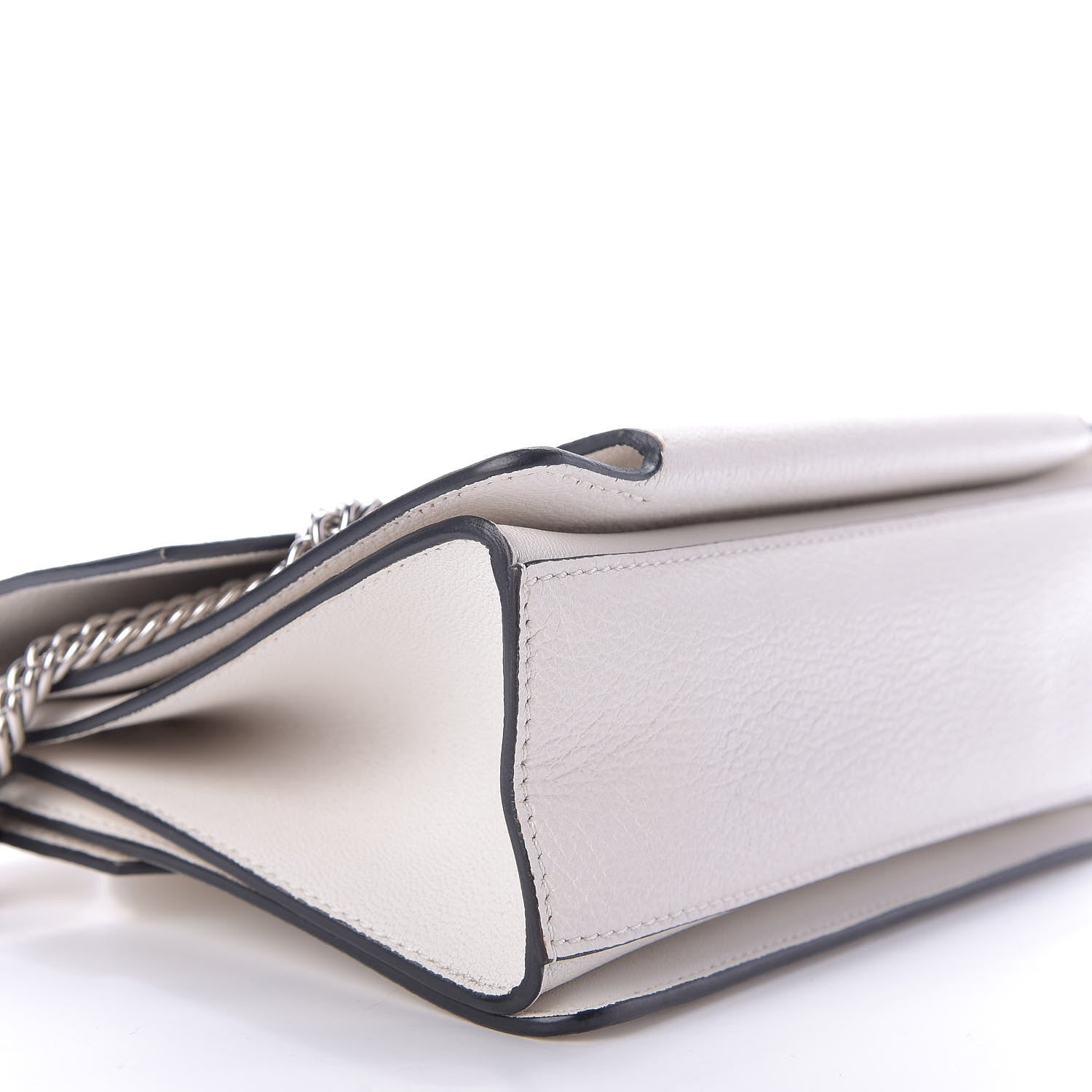 Givenchy Goatskin Small GV3 Shoulder Bag White 6 of 8