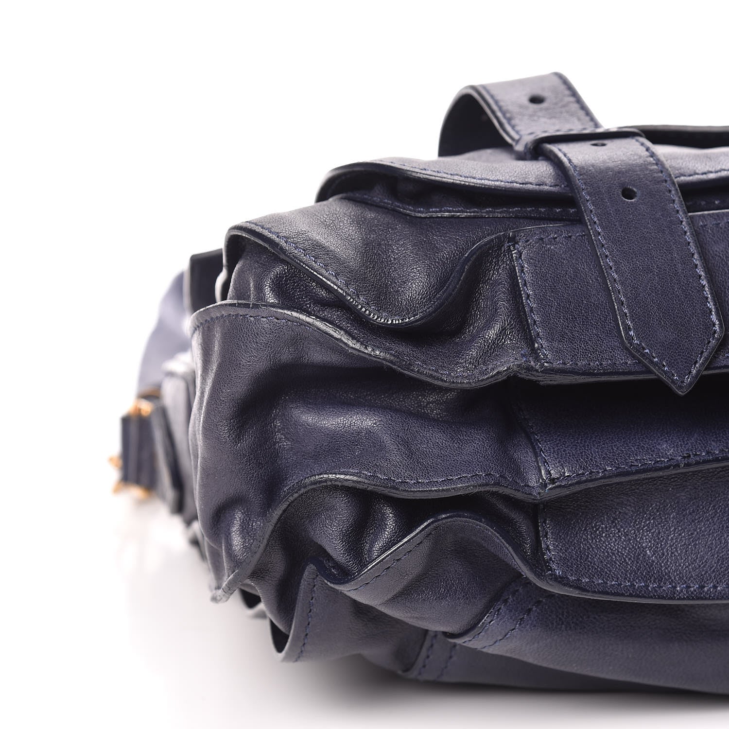 Proenza Schouler Lambskin PS1 Extra Large Satchel Midnight 5 of 22