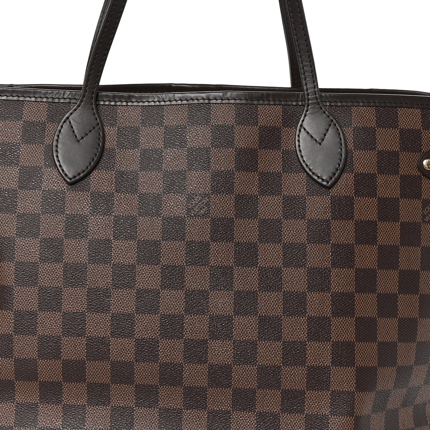 Louis Vuitton Damier Ebene Neo Neverfull MM Rose Ballerine 7 of 10